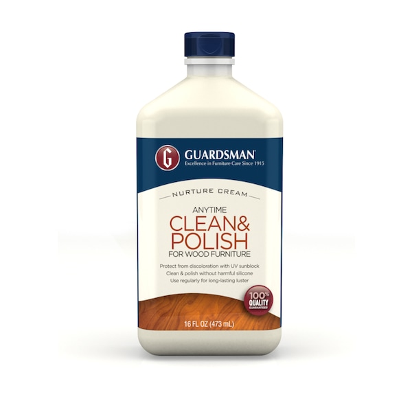 Guardsman Anytime Clean & Polish Woodland Fresh Scent Furniture Cream 16 oz Cream 461500 - main